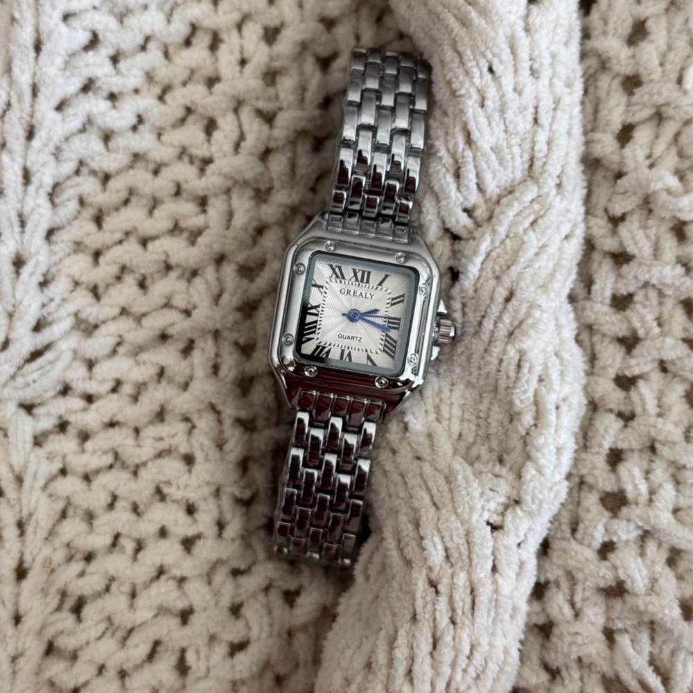 cute vintage silver watch